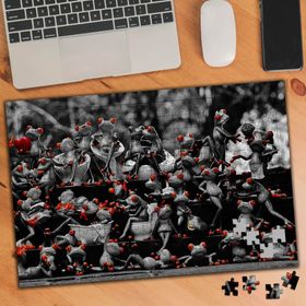 75456 Kırmızı Gözlü Çılgın Kurbağalar 240 Parça Puzzle Yapboz