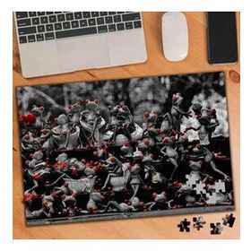 75456 Kırmızı Gözlü Çılgın Kurbağalar 240 Parça Puzzle Yapboz