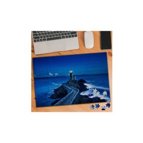 75458 Mavi Gecede Deniz Feneri 240 Parça Puzzle Yapboz