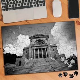 75469 Uzun Merdivenli Kilise Binası 240 Parça Puzzle Yapboz