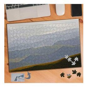 755 Dağların Gri Tonları 240 Parça Puzzle Yapboz Tablo