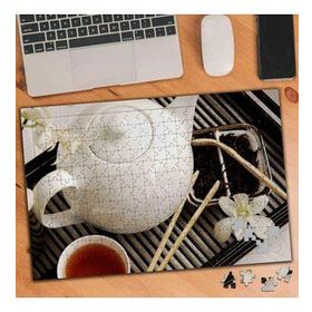 75502 Beş Çayı Beyaz Çiçek 240 Parça Puzzle Yapboz