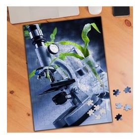 75503 Laboratuvarda Bitki İncelemesi 240 Parça Puzzle Yapboz