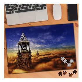 75504 Toz Bulutları Üstünde Kuleler 240 Parça Puzzle Yapboz