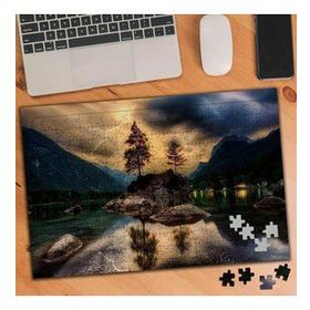 75505 Bulutlu Kapalı Bir Gün Manzara 240 Parça Puzzle Yapboz