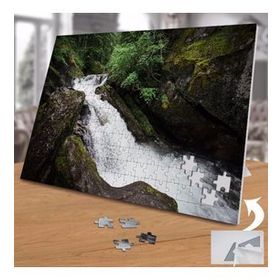 75507 Ormanda Çağlayan Dere Kayalıklar 240 Parça Puzzle Yapboz
