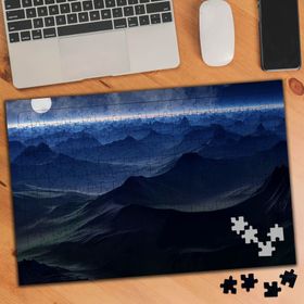 75512 Dolunay ve Jeoloji Yerbilimi 240 Parça Puzzle Yapboz