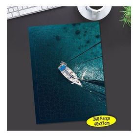 75805118 Deniz Ortasında Tekne 240 Parça Puzzle Yapboz