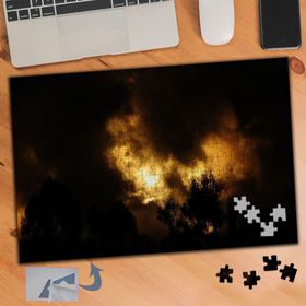 759 Orman Yangını Doğal Afet 240 Parça Puzzle Yapboz Tablo