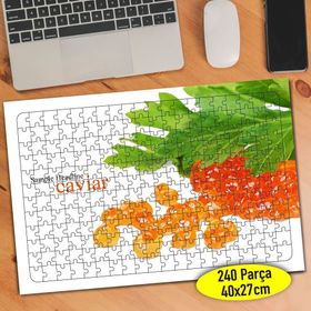 76145877 Kırmızı Havyar Balık Yumurtası 240 Parça Puzzle Yapboz