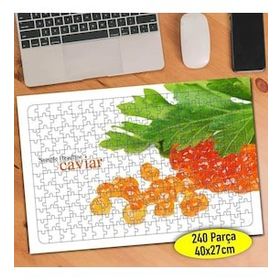 76145877 Kırmızı Havyar Balık Yumurtası 240 Parça Puzzle Yapboz