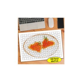 76145883 Kırmızı Havyar Balık Yumurtası 240 Parça Puzzle Yapboz