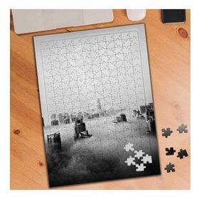 7622 Siyah Beyaz Şehir Silüeti 240 Parça Puzzle Yapboz
