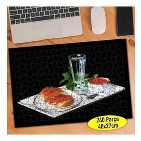 76224941 Kırmızı Havyar Balık Yumurtası 240 Parça Puzzle Yapboz