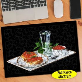 76224941 Kırmızı Havyar Balık Yumurtası 240 Parça Puzzle Yapboz