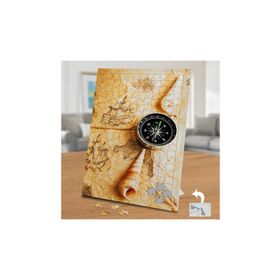 76435 Eski Harita Rehberi ve Pusula 240 Parça Puzzle Yapboz