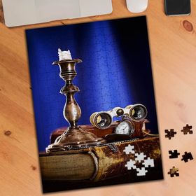 76437 Nostalji Mumluk ve Dürbün 240 Parça Puzzle Yapboz