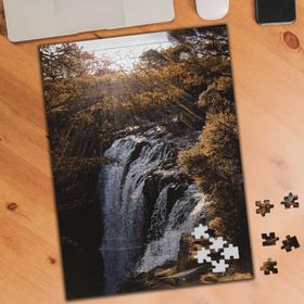 76440 Güneşli Ormanda Büyük Şelale 240 Parça Puzzle Yapboz