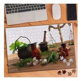 76445 İlaç Şişeleri Bitkiler 240 Parça Puzzle Yapboz