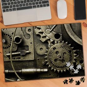 76451 Makine Makanizma Çarkları 240 Parça Puzzle Yapboz