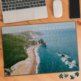 76455 Mavi Deniz Doğa Manzarası 240 Parça Puzzle Yapboz