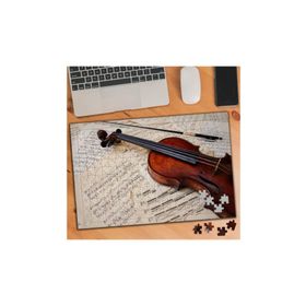 76458 Müzik Notaları ve Keman Resmi 240 Parça Puzzle Yapboz