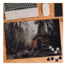 76460 Orman İçinde Dağ Evi 240 Parça Puzzle Yapboz