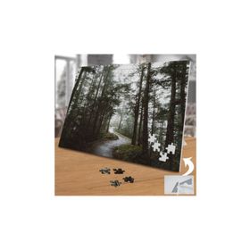 76461 Sıra Ağaçlar Orman Manzarası 240 Parça Puzzle Yapboz