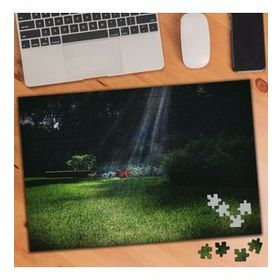 7674 Güneş Işığı Çimenler Ağaç 240 Parça Puzzle Yapboz