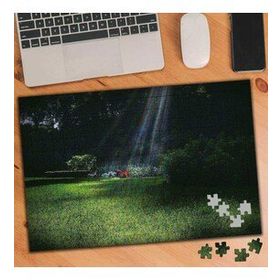 7674 Güneş Işığı Çimenler Ağaç 240 Parça Puzzle Yapboz