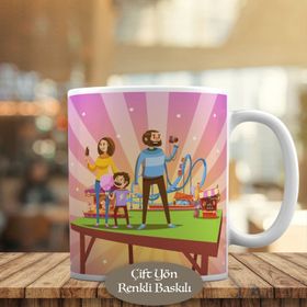 7679 Mutlu Aile Lunapark Eğlence Merkezinde Kupa Bardak