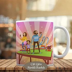 7679 Mutlu Aile Lunapark Eğlence Merkezinde Kupa Bardak