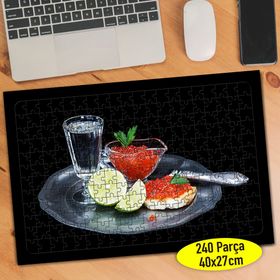 76882952 Kırmızı Havyar Balık Yumurtası 240 Parça Puzzle Yapboz