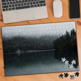7732 Sisli Hava Nehir 240 Parça Puzzle Yapboz