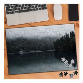 7732 Sisli Hava Nehir 240 Parça Puzzle Yapboz