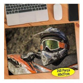 77403258 ATV ile Safari Toz Toprak 240 Parça Puzzle Yapboz