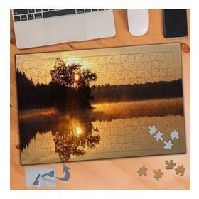 775 Güneş Işığı Yansıması Ağaç 240 Parça Puzzle Yapboz Tablo