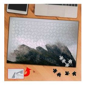781 İtalya Sisli Seceda Dağı 240 Parça Puzzle Yapboz Tablo