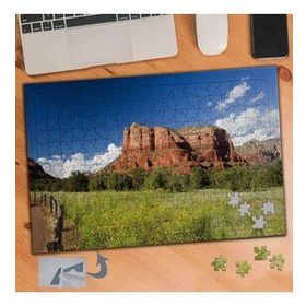 782 Çimenler Ve Kanyon Doğa 240 Parça Puzzle Yapboz Tablo