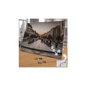 7843 Prag Wenceslas Meydanı 240 Parça Puzzle Yapboz