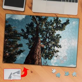 78630 Ağaç Gövdesi Ve Gökyüzü 240 Parça Puzzle Yapboz Tablo