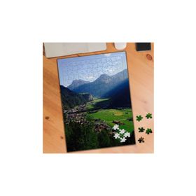 7866 Tepe Kırsal Alan Köyler 240 Parça Puzzle Yapboz
