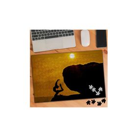 78929 Yoga Meditasyon Silüet 240 Parça Puzzle Yapboz
