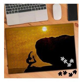 78929 Yoga Meditasyon Silüet 240 Parça Puzzle Yapboz