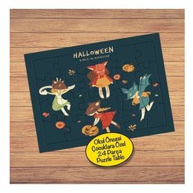 7926549 Hallowen Tilkileri 24 Parça Çocuklara Özel Yapboz Tablo