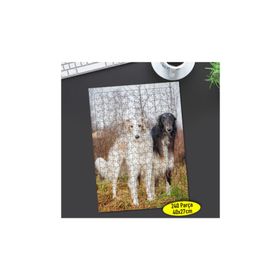 79425827 Rus Borzoy Cinsi Köpek 240 Parça Puzzle Yapboz