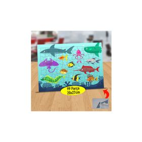 796317 Denizaltı Balık Canlıları 99 Parça Puzzle Yapboz Tablo