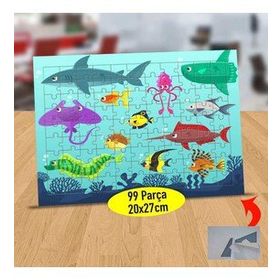 796317 Denizaltı Balık Canlıları 99 Parça Puzzle Yapboz Tablo