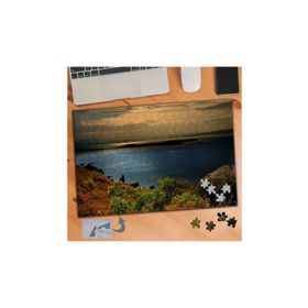 797 Gün Batımında Deniz Manzarası 240 Parça Puzzle Yapboz Tablo