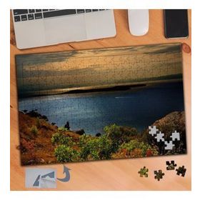 797 Gün Batımında Deniz Manzarası 240 Parça Puzzle Yapboz Tablo
